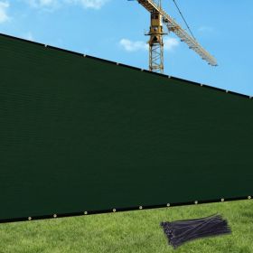 5'X25' Dark Green HDPE Fence (Option: defaulttitle)